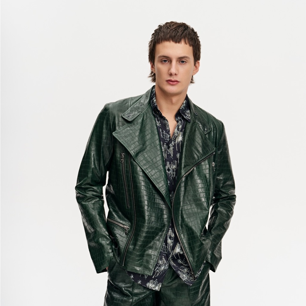 MARCELL VON BERLIN LEATHER JACKET